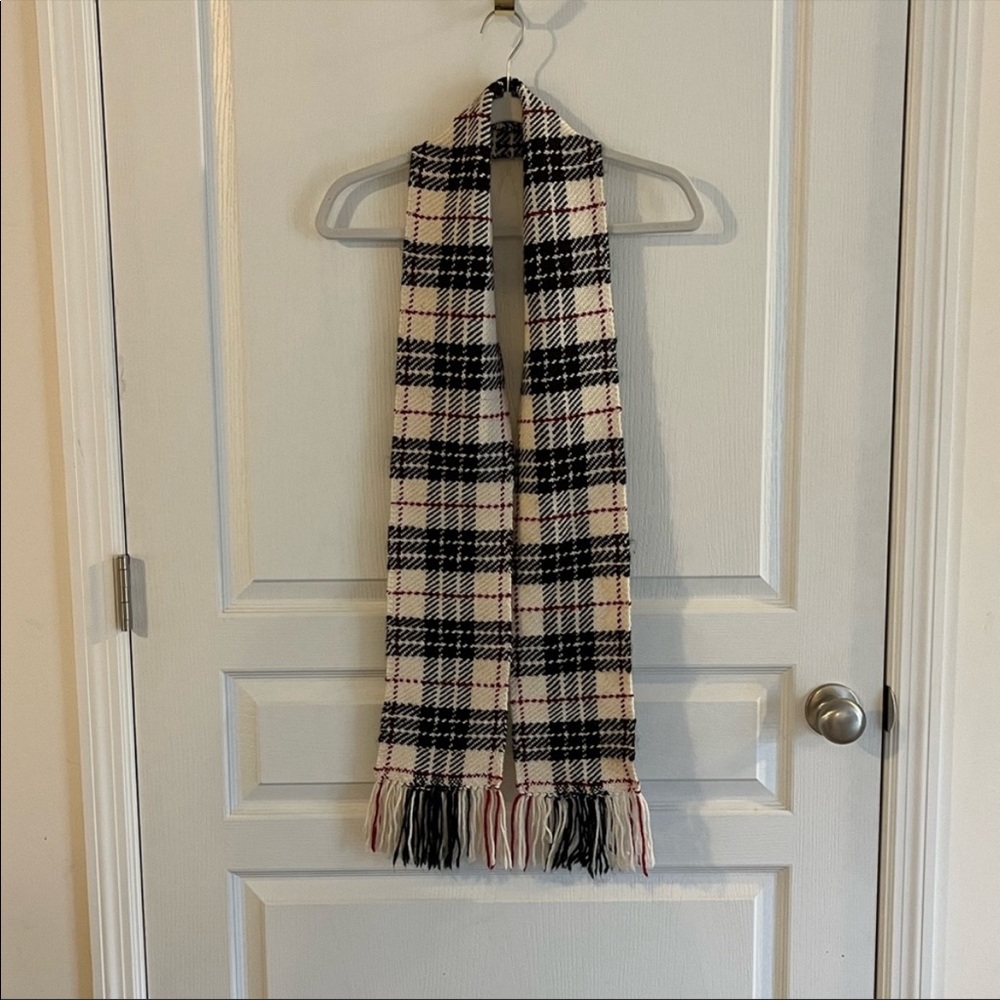 Alpaca Plaid Scarf